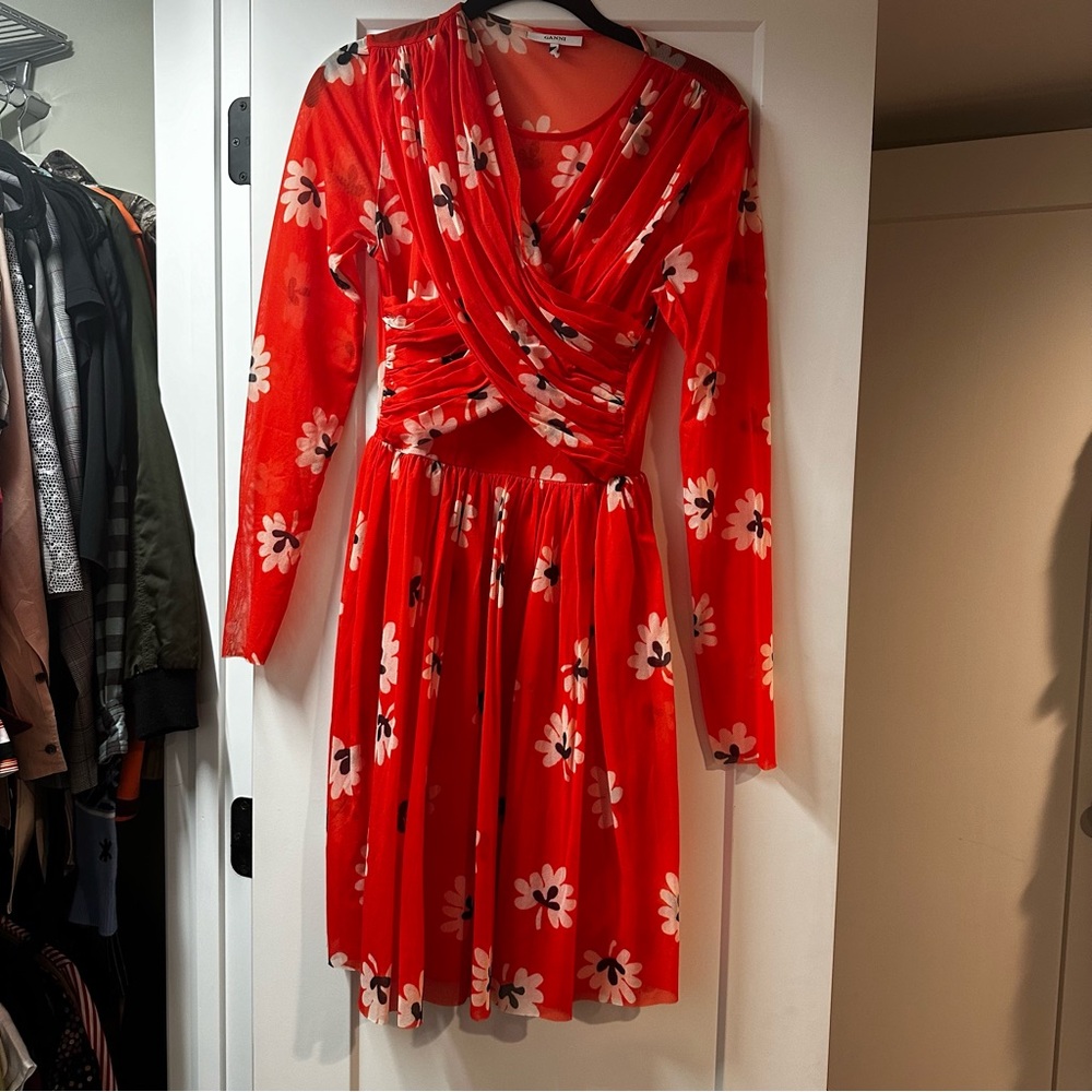 Ganni daisy dress